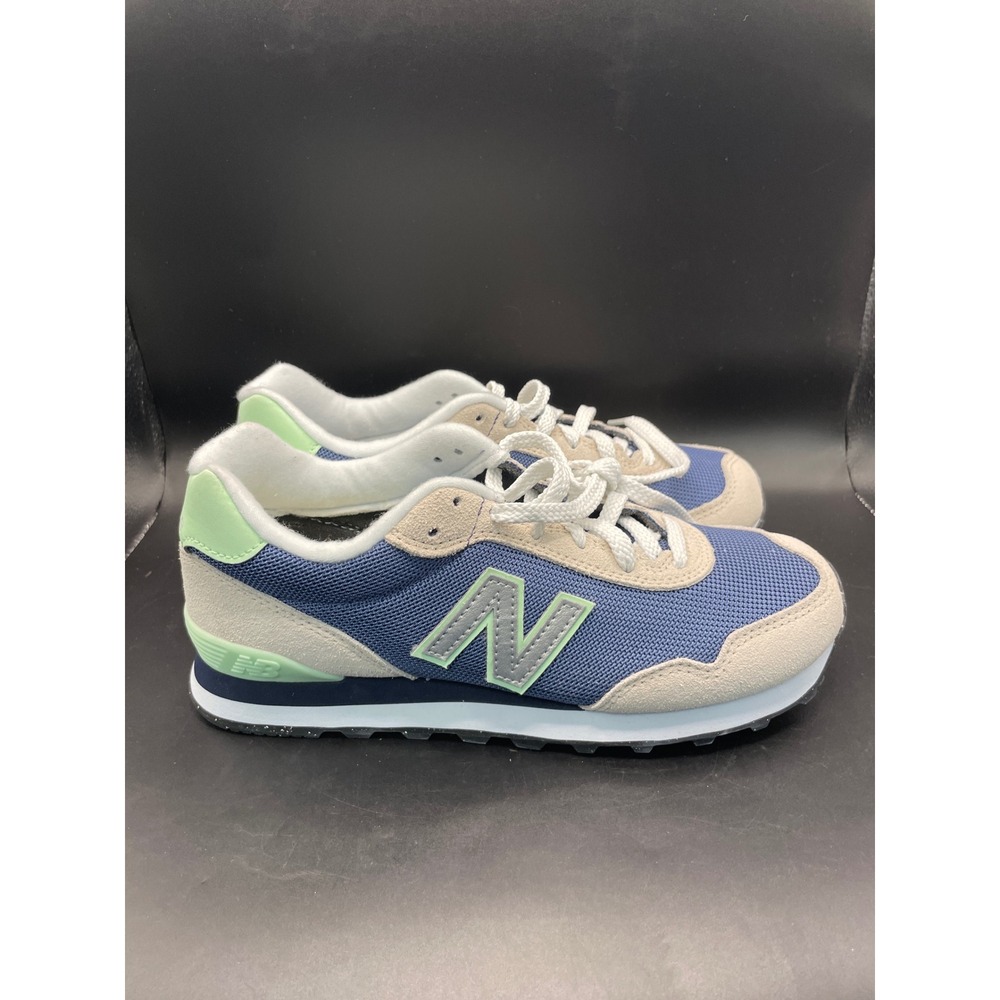 New Balance 515 V3 Womens 6.5 Navy Grey Mint Green Sneakers WL515MNV